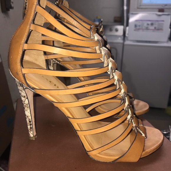 Coach Josey Sandal Heel GUC Size 8 - Picture 4 of 8